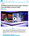 France 24 : « "À l'Affiche Planète Afro" met le créole à l'honneur avec Leila Negrau et Hector Poullet »