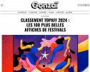 GONZAÏ : Classement TOPAFF 2024 : les 100 plus belles affiches de festivals