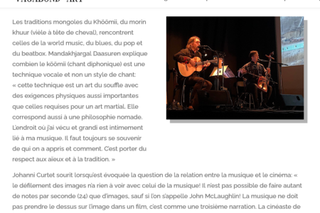 Vagabond Art - De l’art du souffle - par Maryvonne Colombani - 19 oct 2026